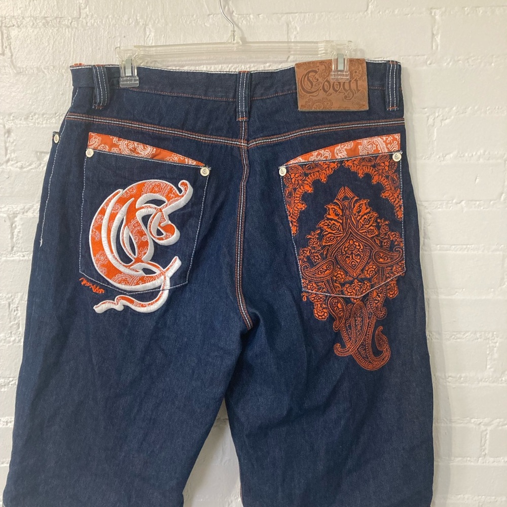 COOGI vintage denim shorts sz 40 - Picture 15 of 15